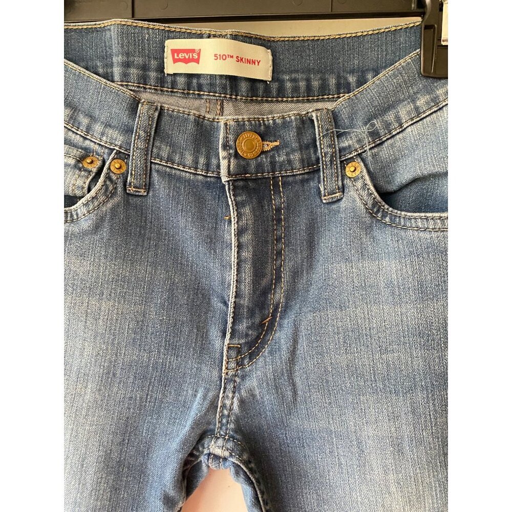 Levis 510โข Skinny Jeans 14 Reg W27 L27 Blue Denim